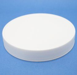 100mm 400 White Ribbed Cap with EPE Liner